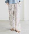 Idnes クロシェライクレースイージーパンツ レディース商品サムネイル-5