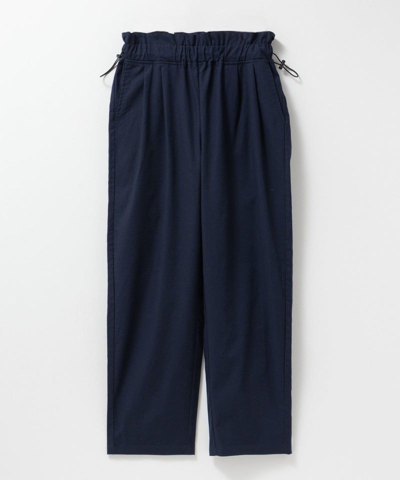 Idnes リネンライクドロストテーパードパンツ レディース商品画像-24