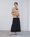 Idnes 釦付きワイドクロップドパンツ レディース商品サムネイル-14