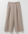 Idnes 釦付きワイドクロップドパンツ レディース商品サムネイル-18