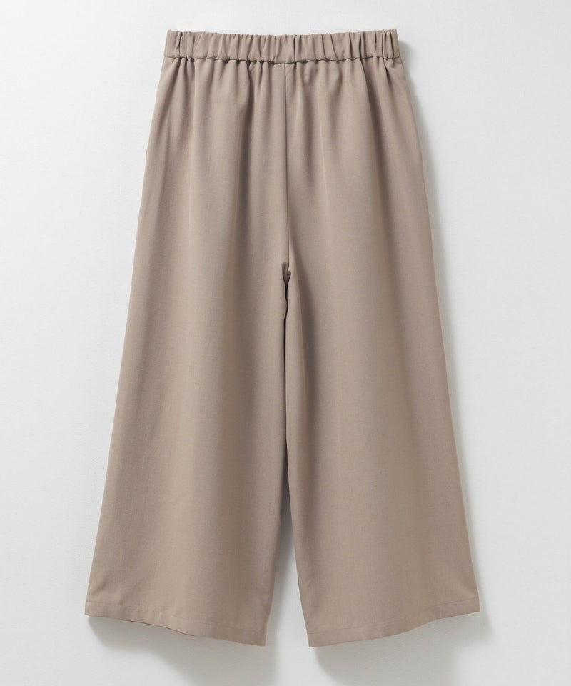 Idnes 釦付きワイドクロップドパンツ レディース商品画像-19