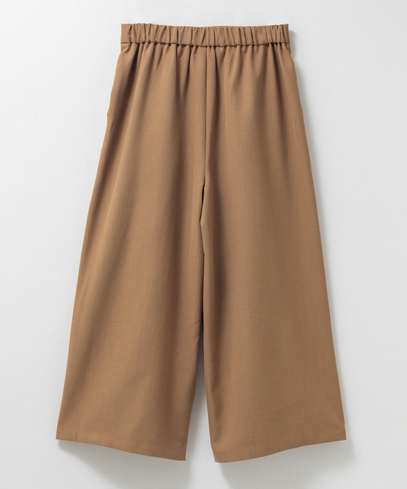 Idnes 釦付きワイドクロップドパンツ レディース商品画像-23