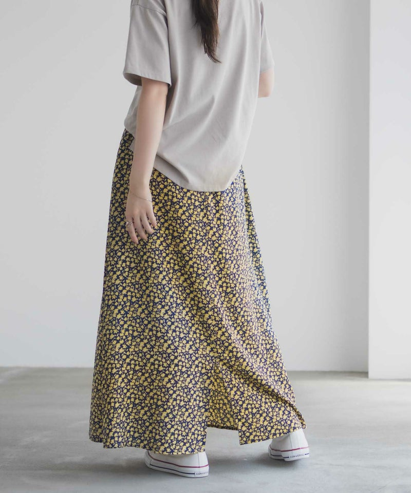 Idnes 小花柄ナロースカート レディース商品画像-9