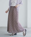 Idnes 小花柄ナロースカート レディース商品サムネイル-12