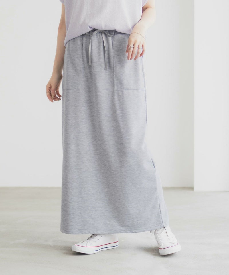 Idnes スウェットナロースカート レディース商品画像-3