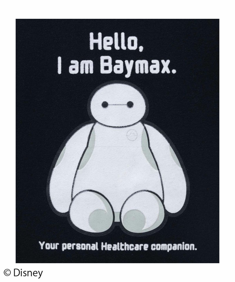 Disney ベイマックス / プリント長袖Tシャツ キッズ メール便 対応商品商品画像-3