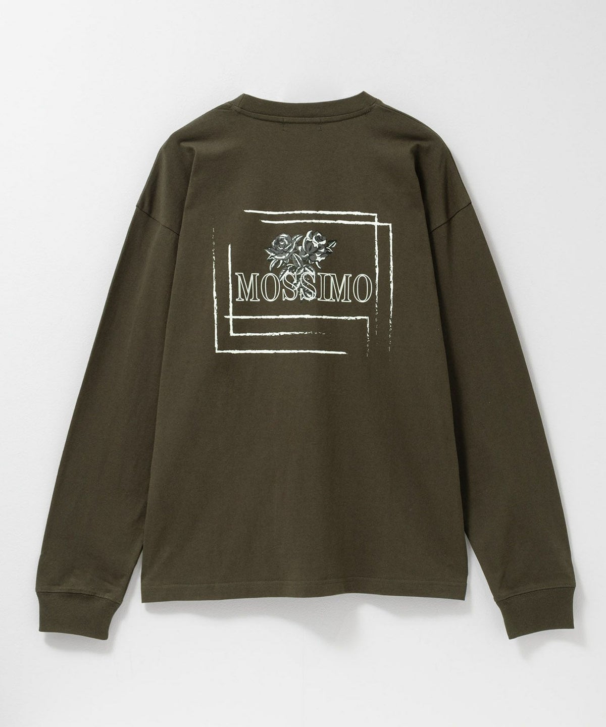 MOSSIMO モノトーンデザイン長袖Tシャツ メンズ