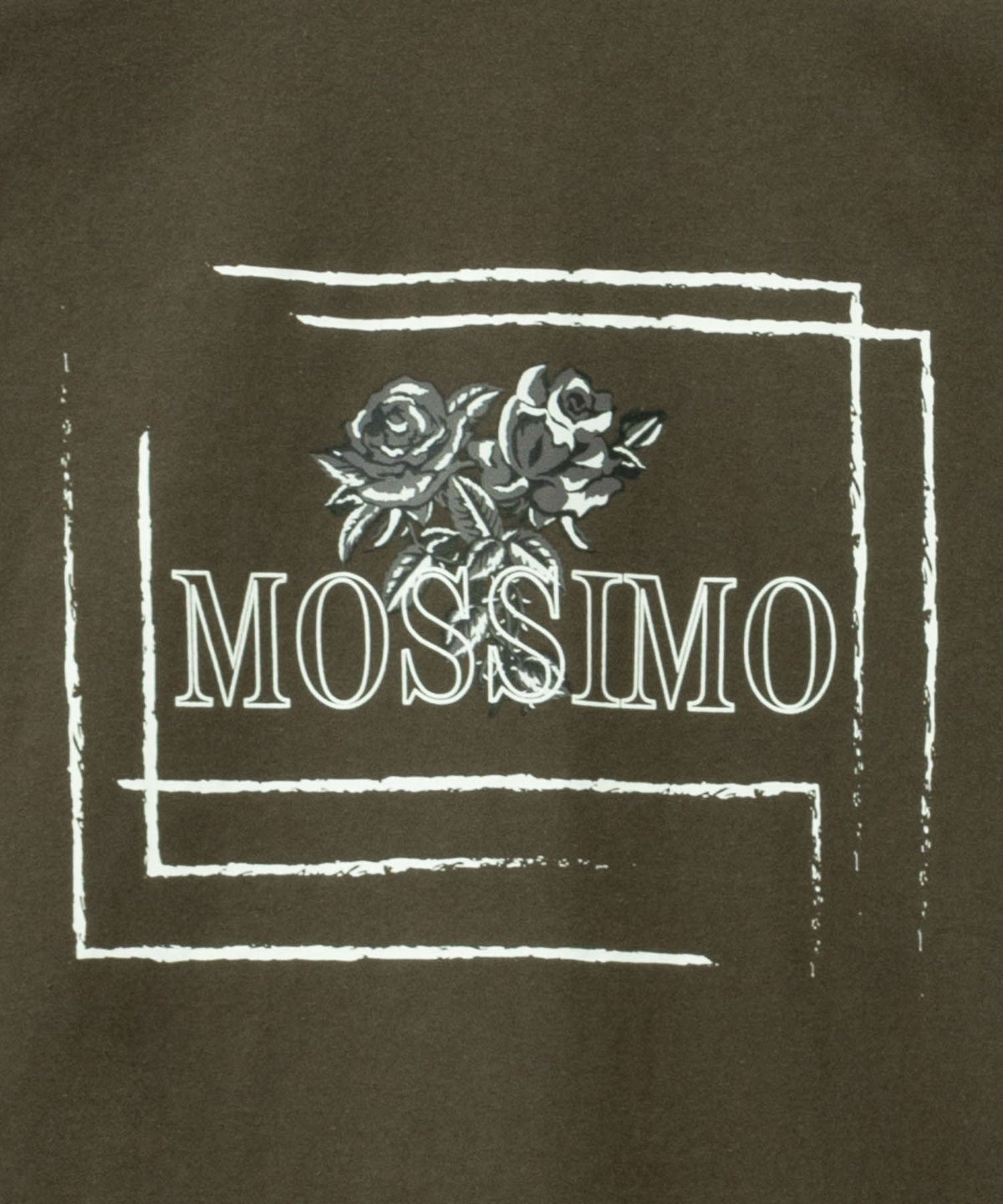 MOSSIMO モノトーンデザイン長袖Tシャツ メンズ