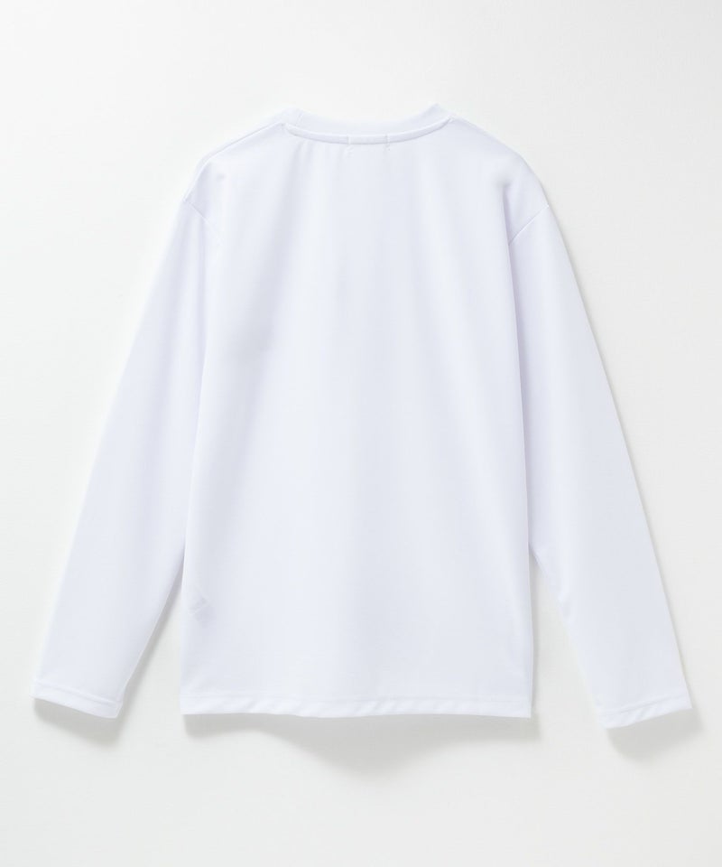 CONVERSE ポンチ素材 ポケット付き刺繍長袖Tシャツ メンズ商品画像-2