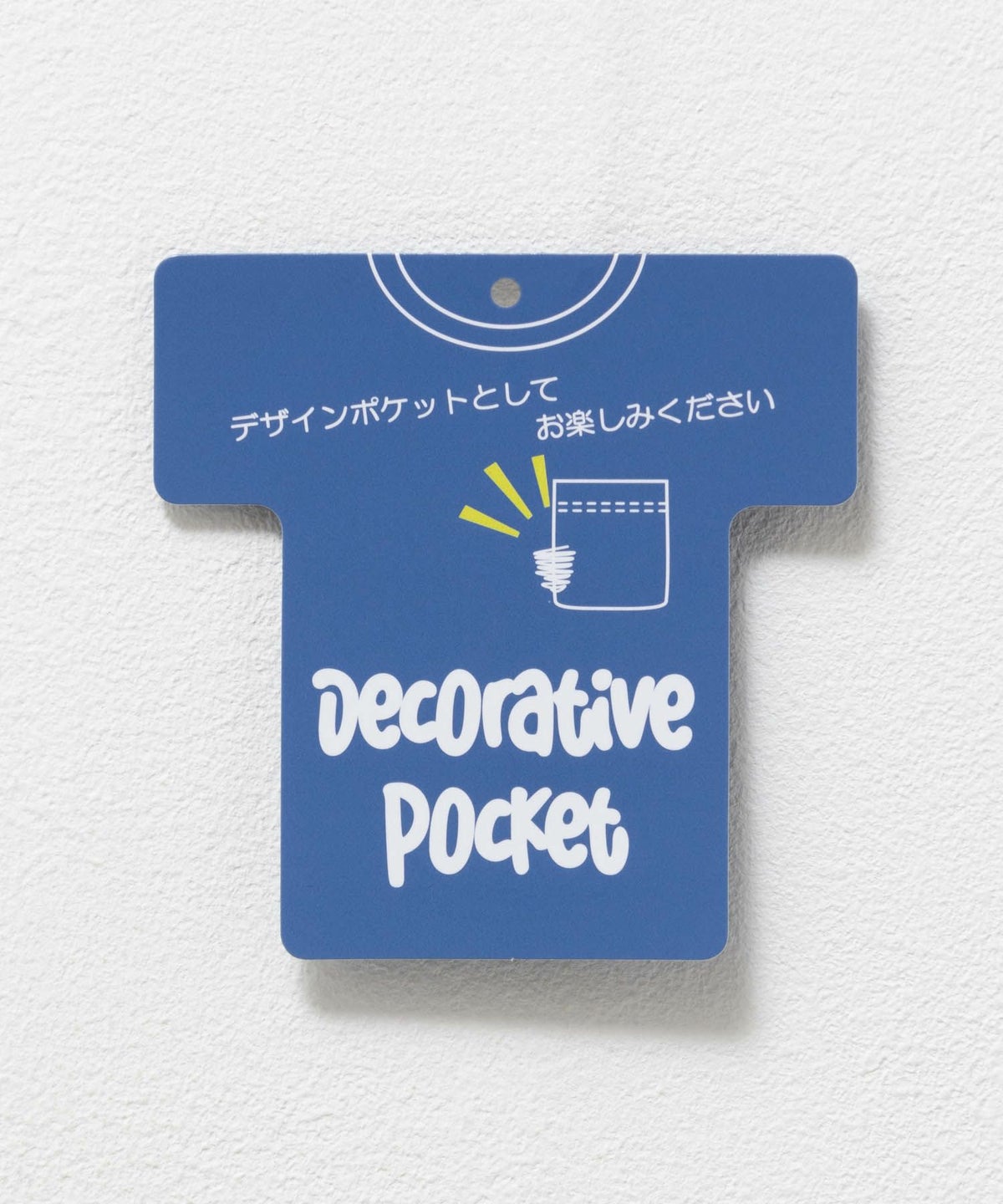 CONVERSE ポンチ素材 ポケット付き刺繍長袖Tシャツ メンズ