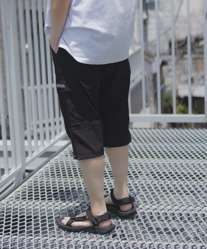 OUTDOOR PRODUCTS ポリリップストレッチカーゴクロップドパンツ メンズ商品画像-6