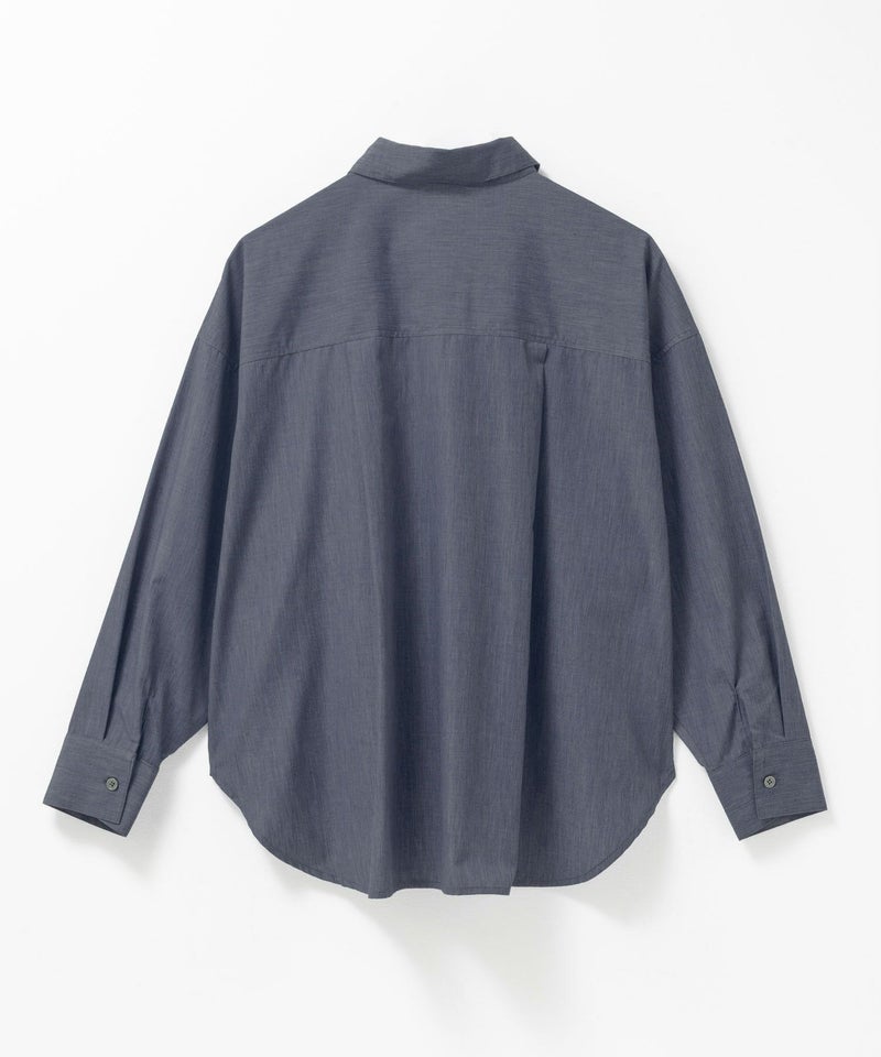 milli de l'air デニムライクシャツ レディース商品画像-22