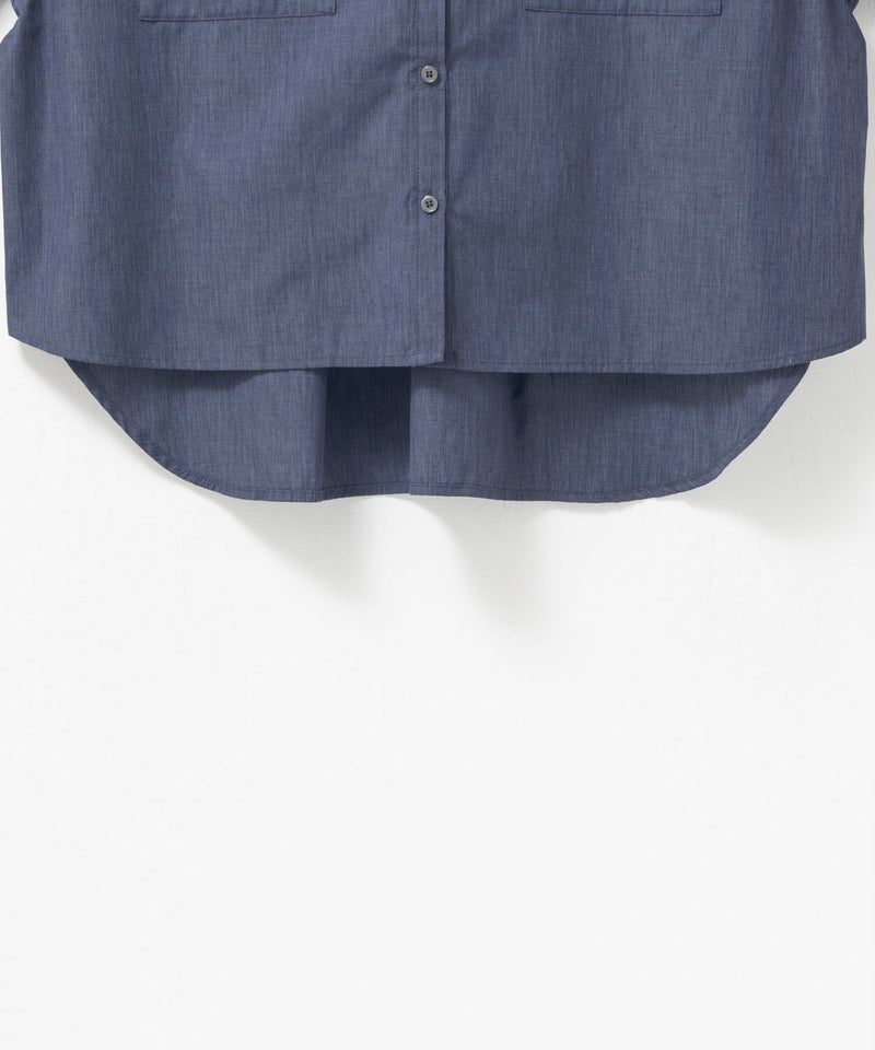 milli de l'air デニムライクシャツ レディース商品画像-29