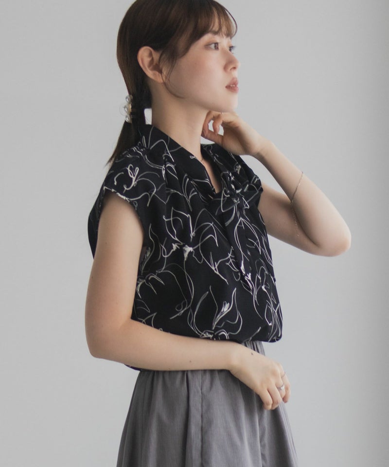 milli de l'air 2WAYフレンチボウタイブラウス レディース商品画像-15