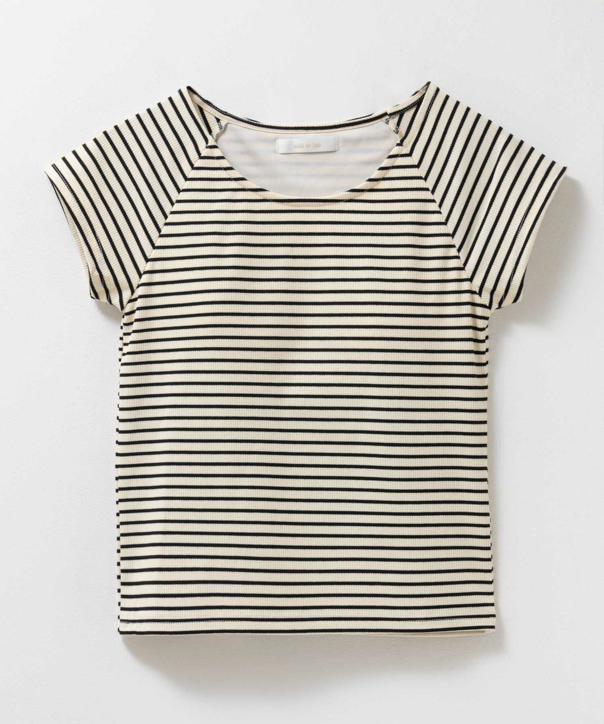 milli de l'air テレコカップ付き半袖トップス レディース