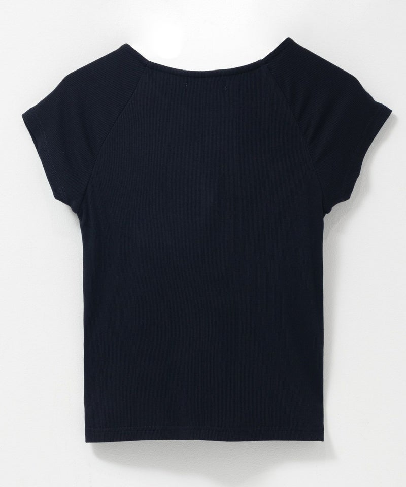 milli de l'air テレコカップ付き半袖トップス レディース商品画像-18