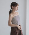 milli de l'air バックストラップカップ付きキャミソール レディース商品サムネイル-8