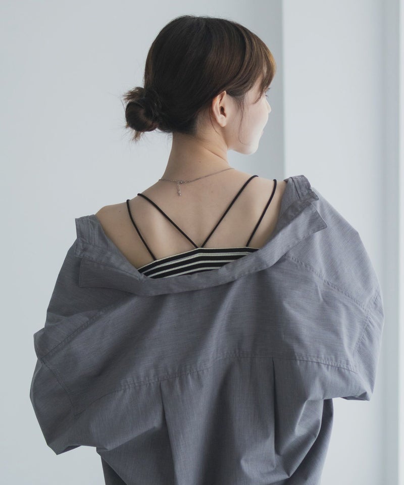 milli de l'air バックストラップカップ付きキャミソール レディース商品画像-15