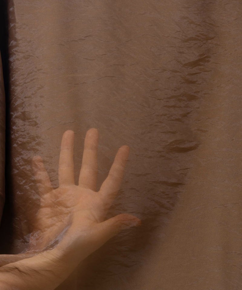 milli de l'air ポンチ素材 シアーレイヤードトップス レディース メール便 対応商品商品画像-31