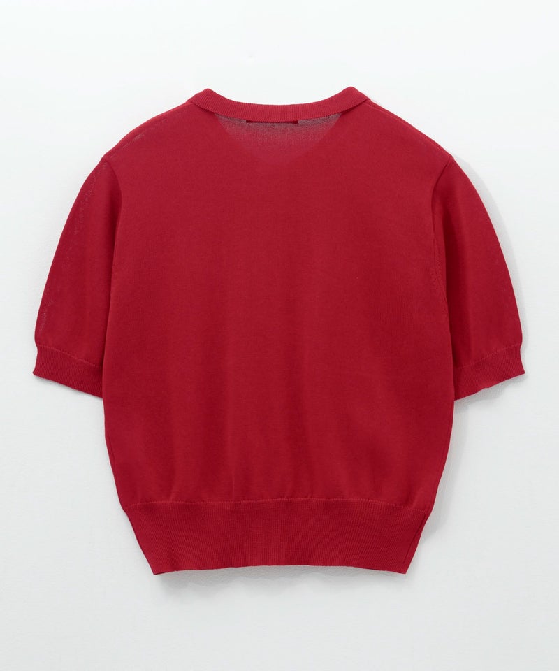 [期間限定knit]milli de l'air ポロカラーダブルポケットニット レディース商品画像-29