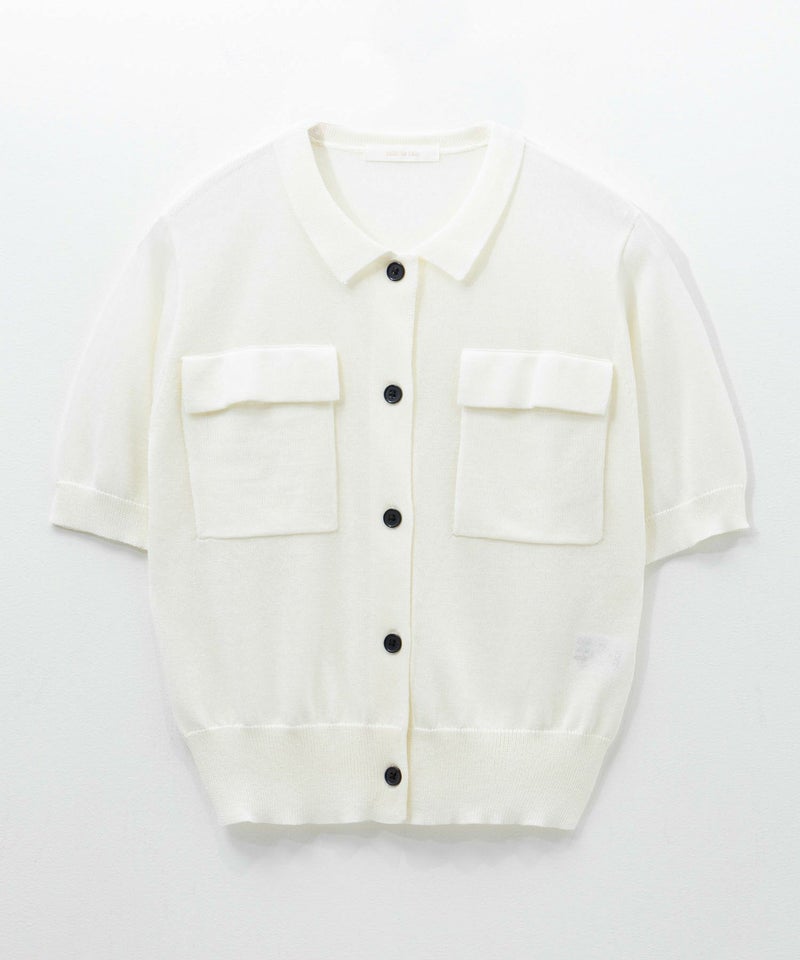 milli de l'air ポロカラーダブルポケットニット レディース商品画像-30