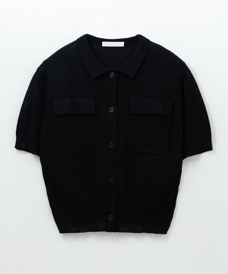 milli de l'air ポロカラーダブルポケットニット レディース商品画像-32