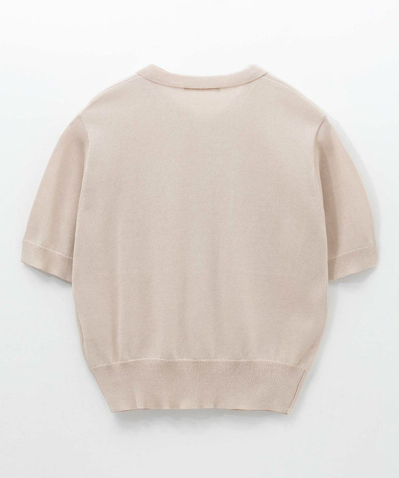 milli de l'air ポロカラーダブルポケットニット レディース商品画像-35