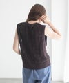 [期間限定knit]milli de l'air 幾何柄編みニットベスト レディース商品サムネイル-8