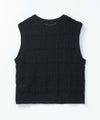 [期間限定knit]milli de l'air 幾何柄編みニットベスト レディース商品サムネイル-23