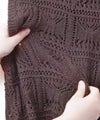[期間限定knit]milli de l'air 幾何柄編みニットベスト レディース商品サムネイル-24