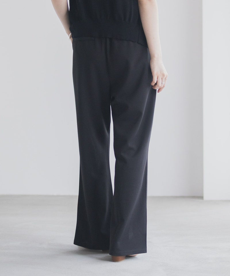 milli de l'air カットジョーゼットスリットパンツ レディース商品画像-8