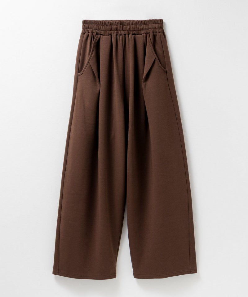 milli de l'air ポンチ素材 リラックスカーブパンツ レディース商品画像-20