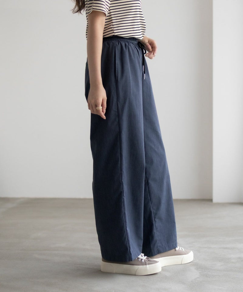 milli de l'air  デニムライクセミワイドパンツ レディース商品画像-15