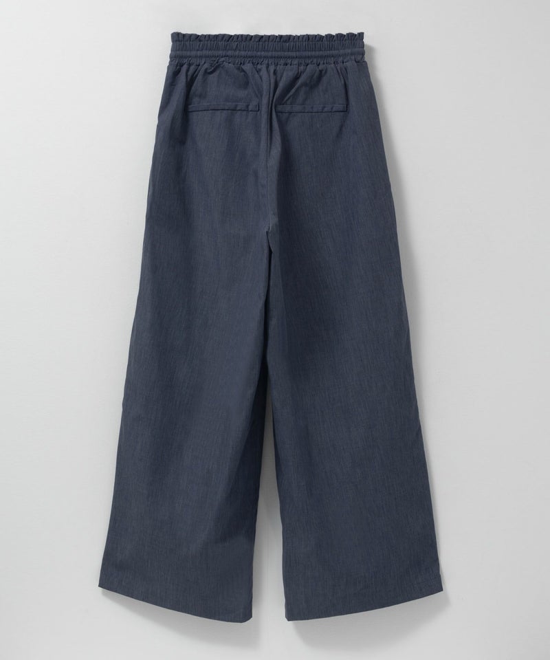 milli de l'air デニムライクセミワイドパンツ レディース商品画像-23