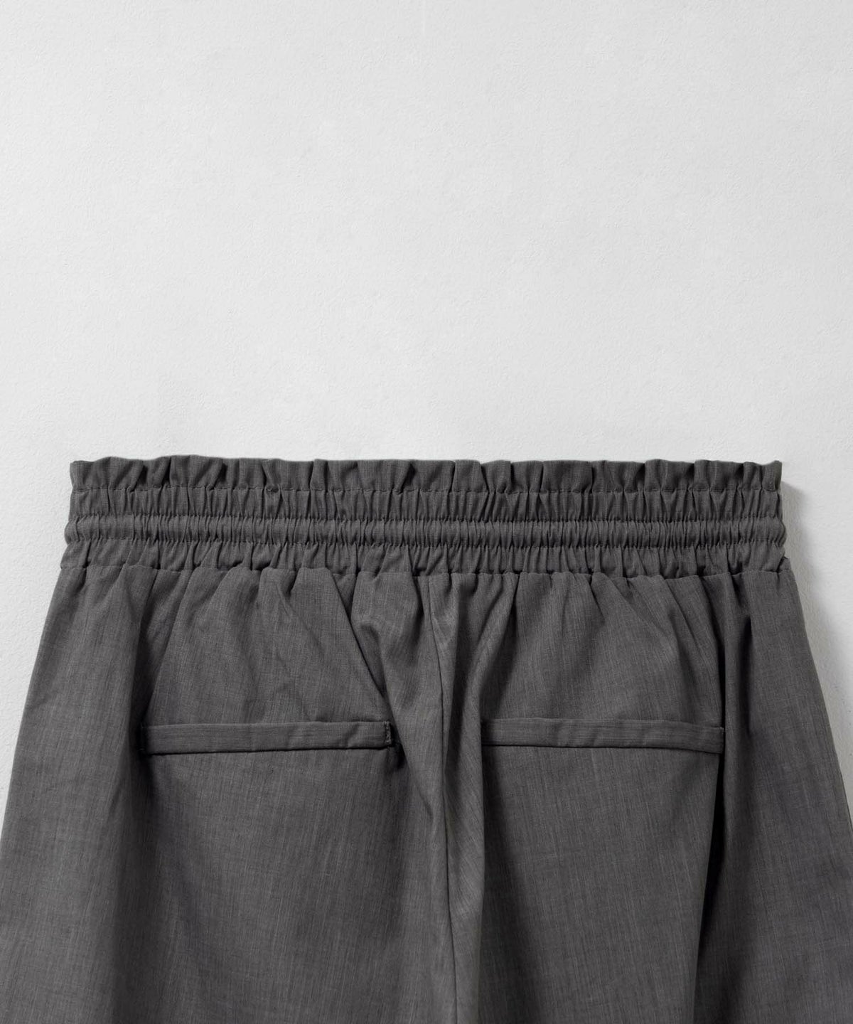 milli de l'air デニムライクセミワイドパンツ レディース