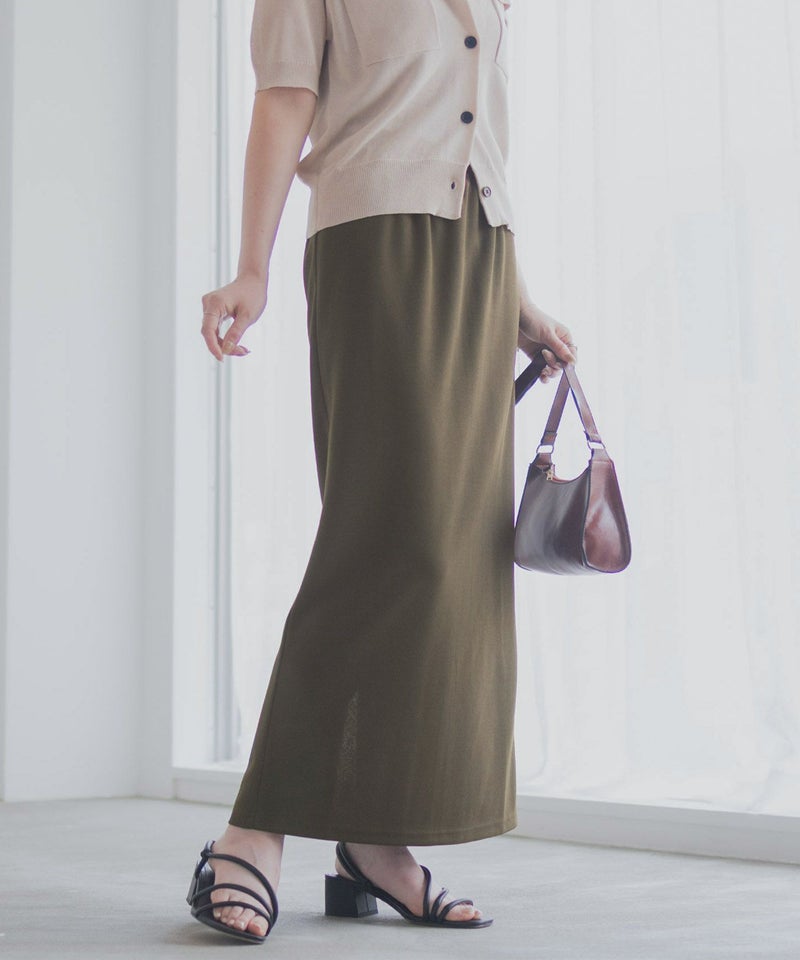 milli de l'air ジョーゼットナロースカート レディース商品画像-16