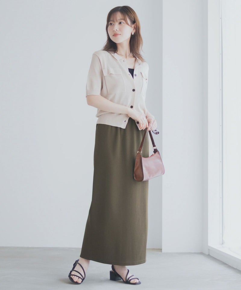 milli de l'air  ジョーゼットナロースカート レディース商品画像-18