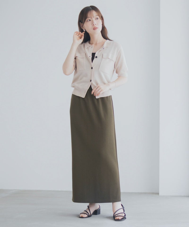 milli de l'air ジョーゼットナロースカート レディース商品画像-27