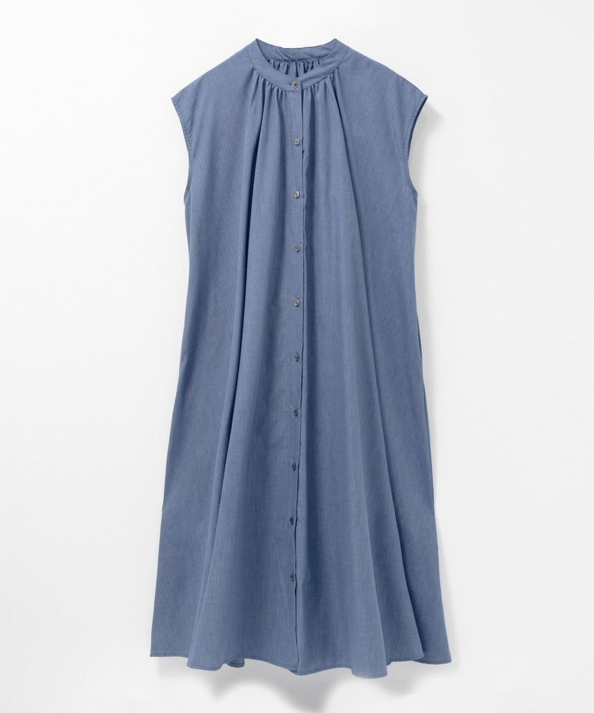 milli de l'air デニムライクシャツワンピース レディース