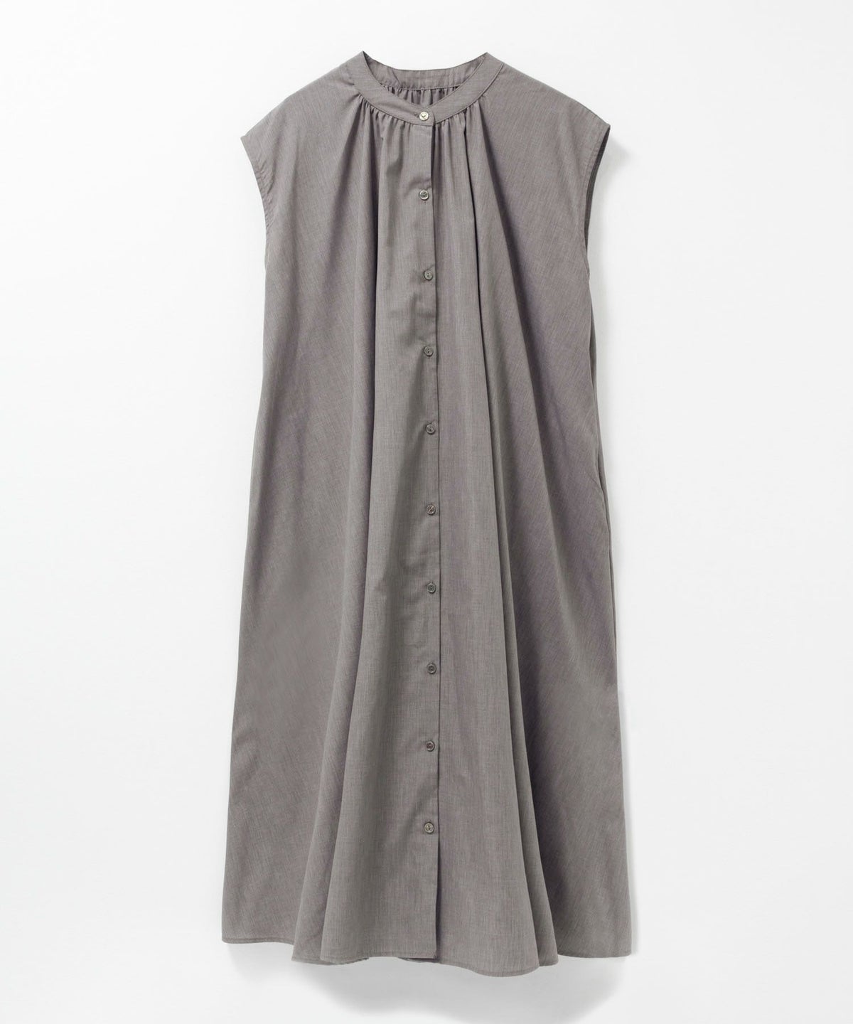 milli de l'air デニムライクシャツワンピース レディース