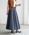 milli de l'air デニムライクスカート レディース商品サムネイル-5