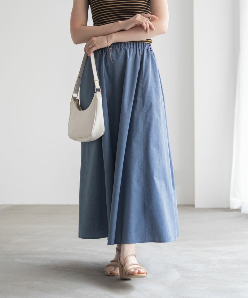 milli de l'air デニムライクスカート レディース商品画像-14