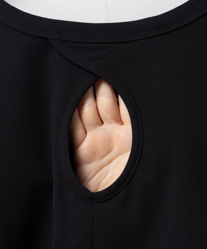 milli de l'air カップ付きセミフレアワンピース レディース商品画像-8