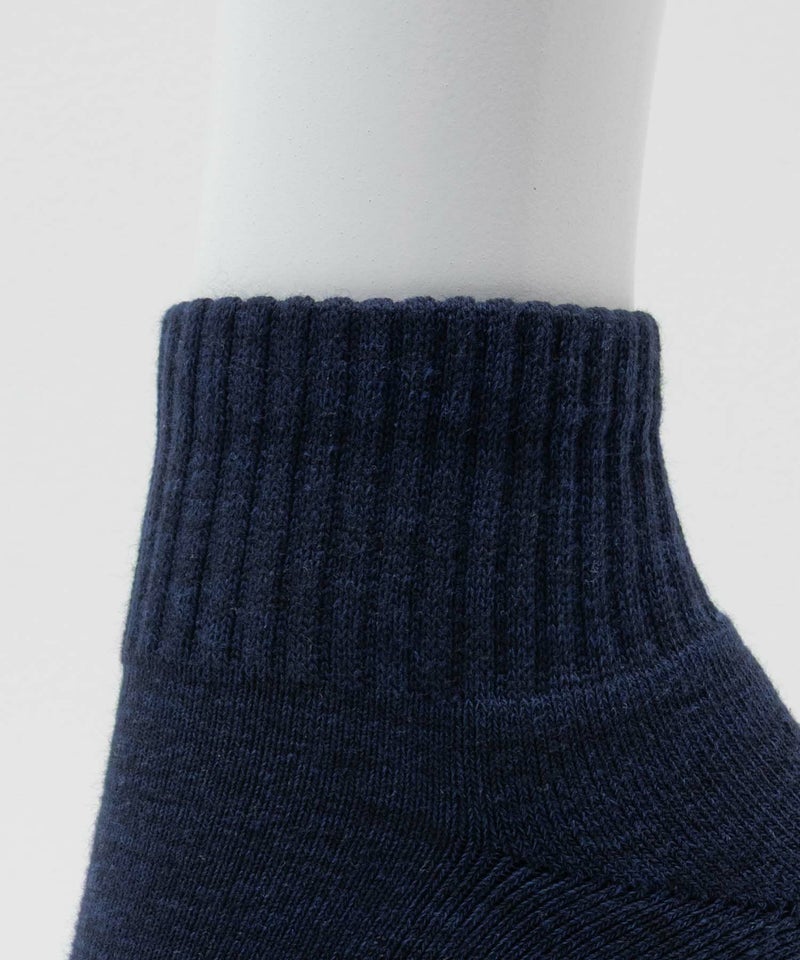 NAVY クォーターソックス カラー切替柄 メンズ商品画像-8