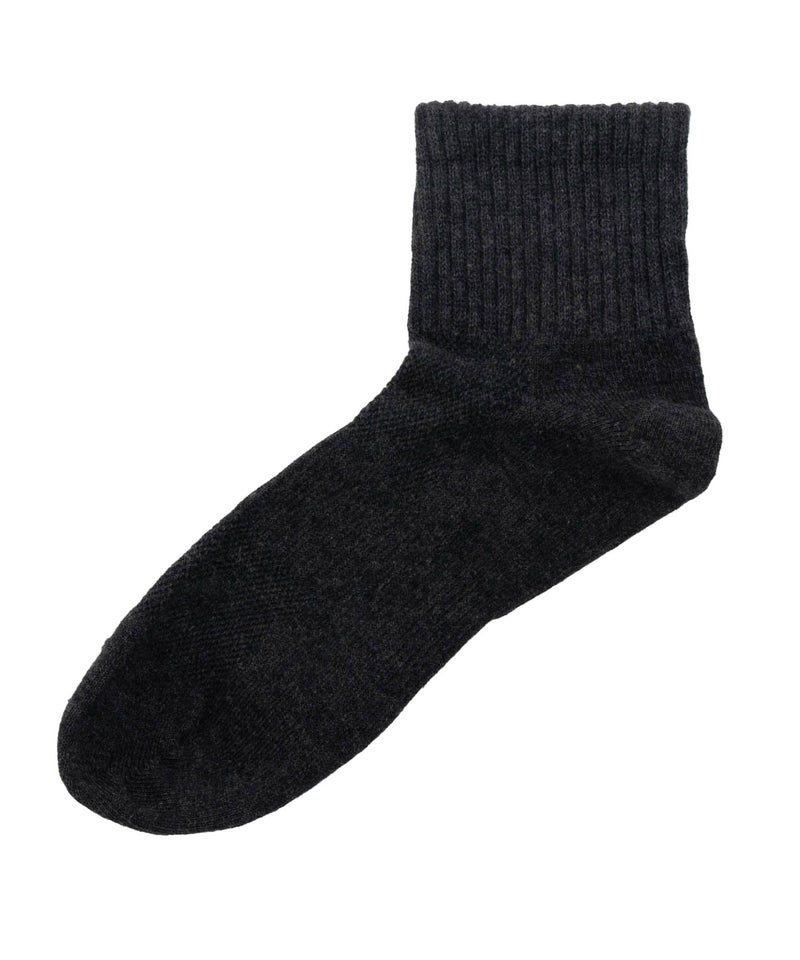 NAVY クォーターソックス 甲メッシュ DRY快適 メンズ商品画像-4