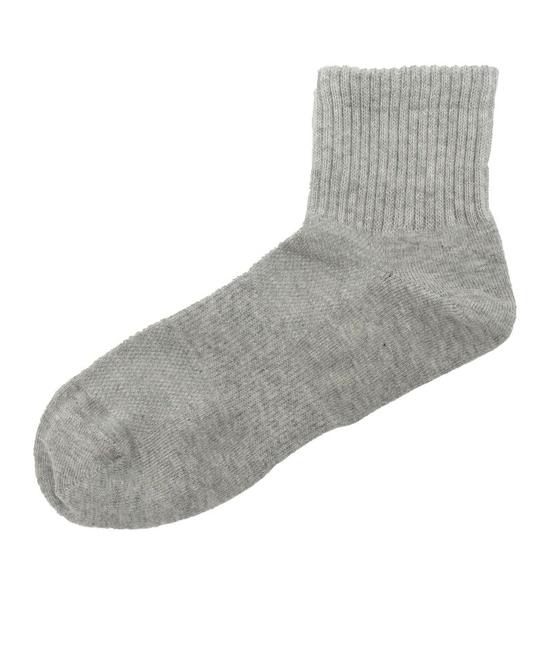 NAVY クォーターソックス 甲メッシュ DRY快適 メンズ商品画像-5