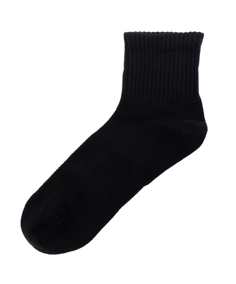 NAVY  クォーターソックス 甲メッシュ DRY快適 メンズ商品画像-6