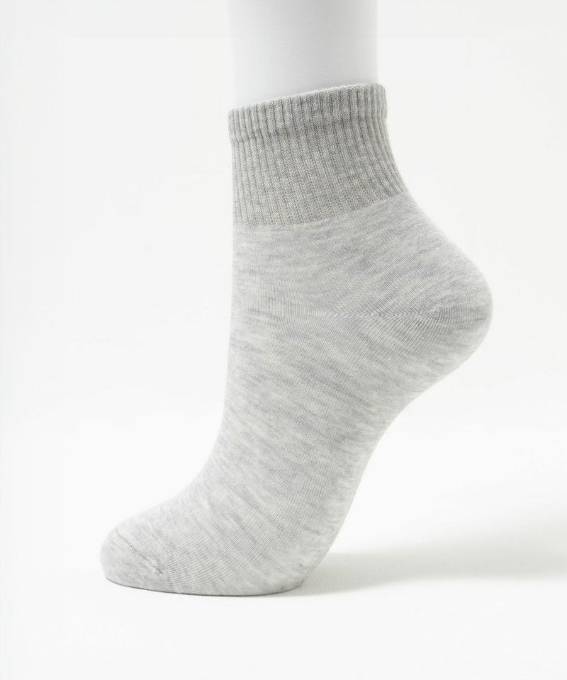 NAVY リブクォーターソックス バンブー素材 レディース商品画像-2