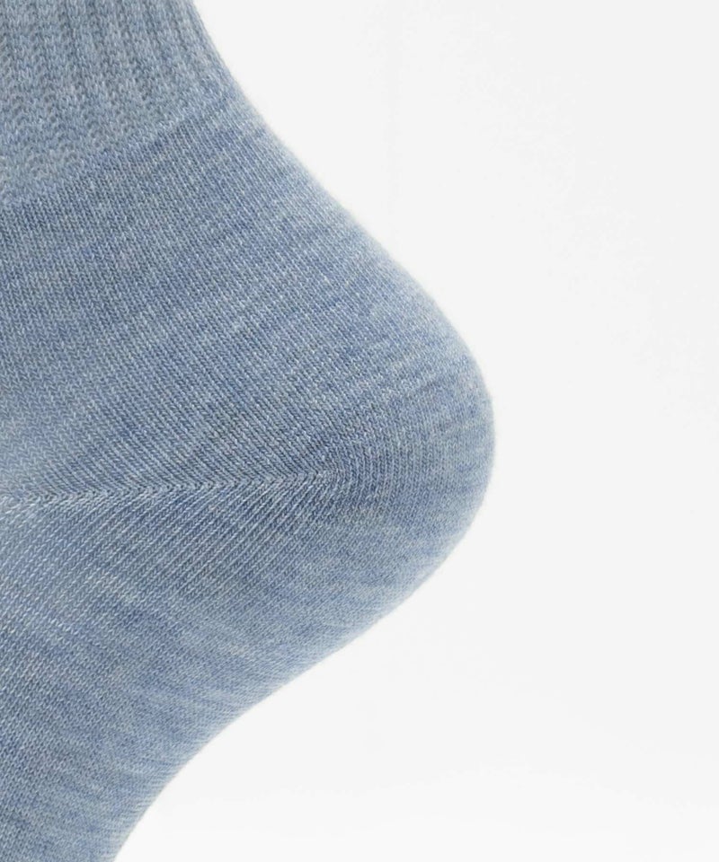 NAVY リブクォーターソックス バンブー素材 レディース商品画像-15