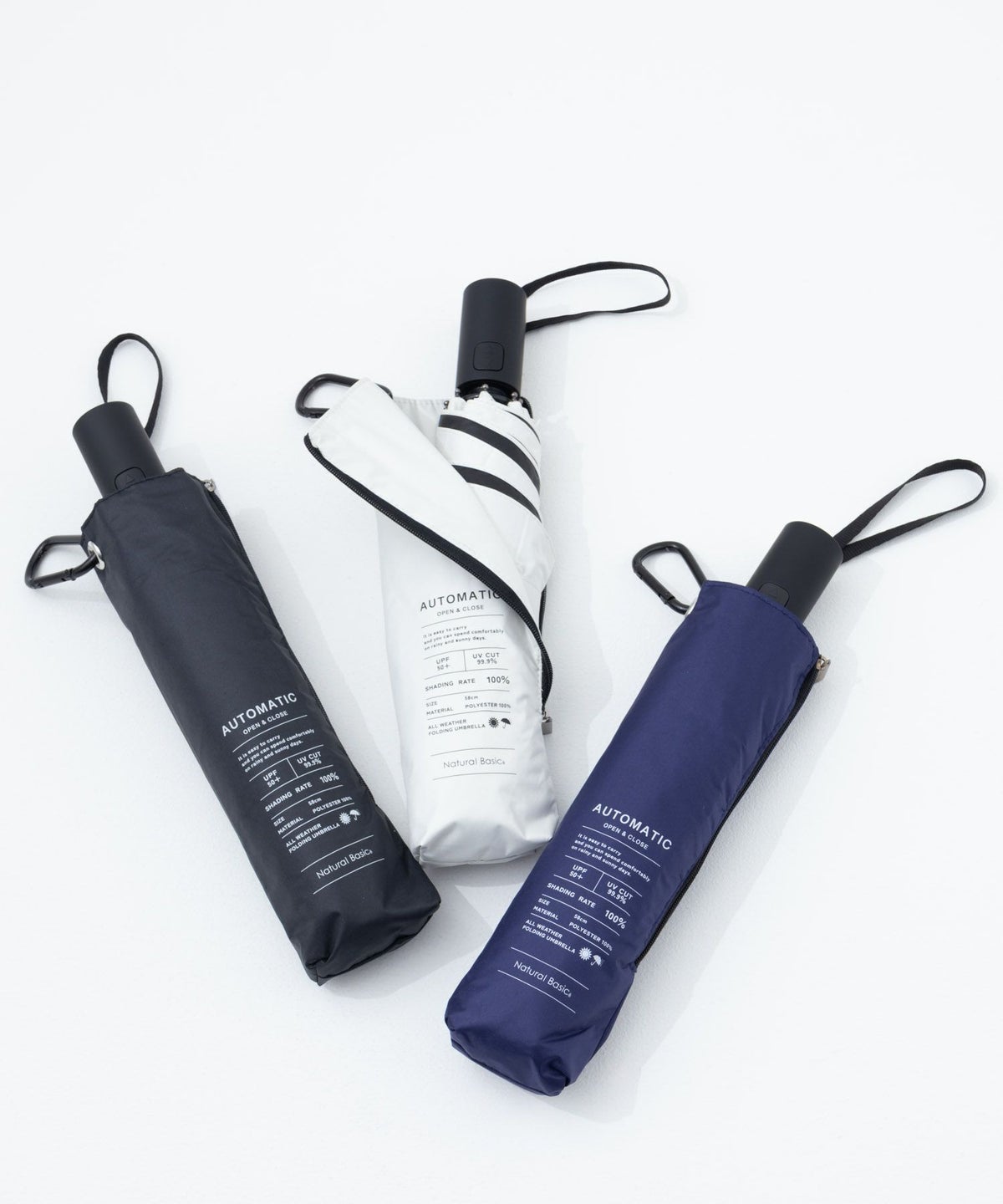 中谷 折りたたみ傘 晴雨兼用 日傘 UVカット自動開閉